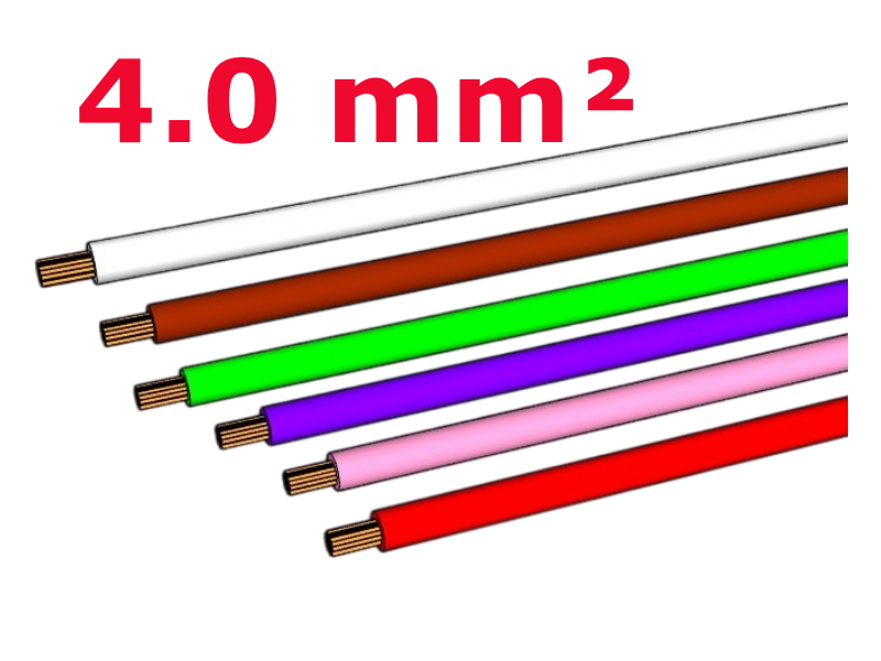 Autovodiče FLRY 4,0 mm²